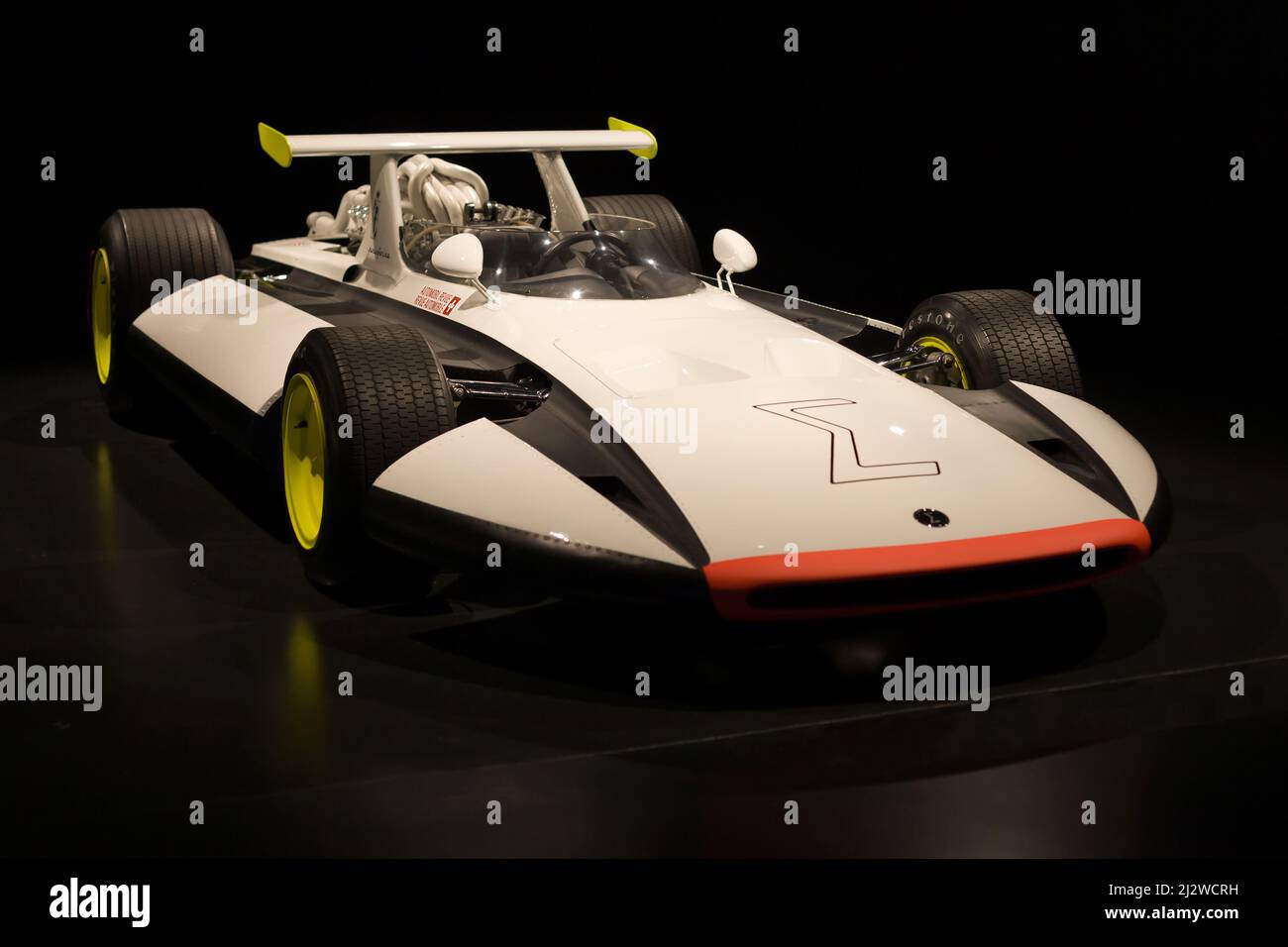 Turin, Italie - 14 août 2021 : le Grand Prix Ferrari Sigma présenté au Musée national de l'automobile (MAUTO) à Turin, Italie. Banque D'Images
