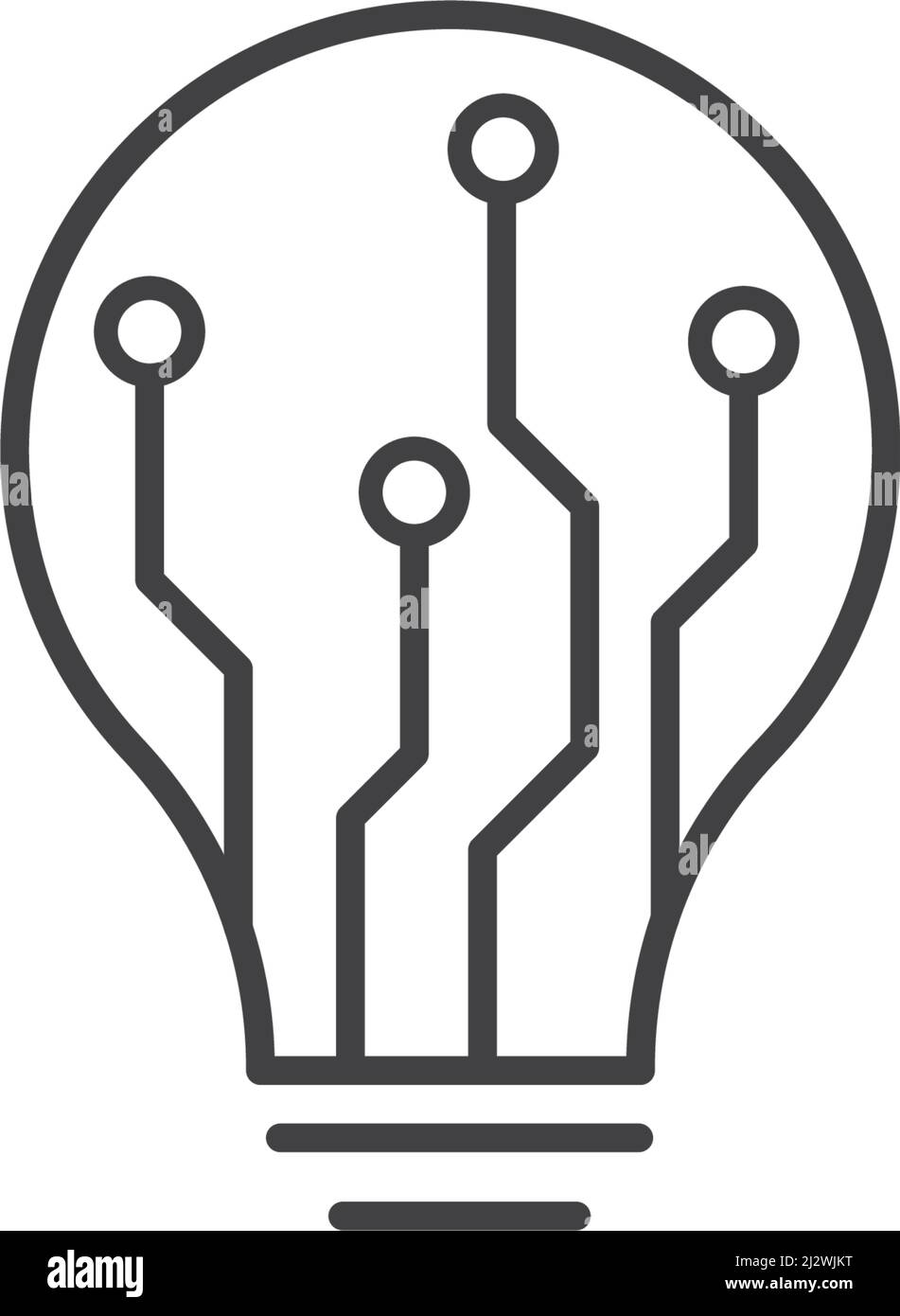 Logo lampe modèle vecteur illustration Illustration de Vecteur