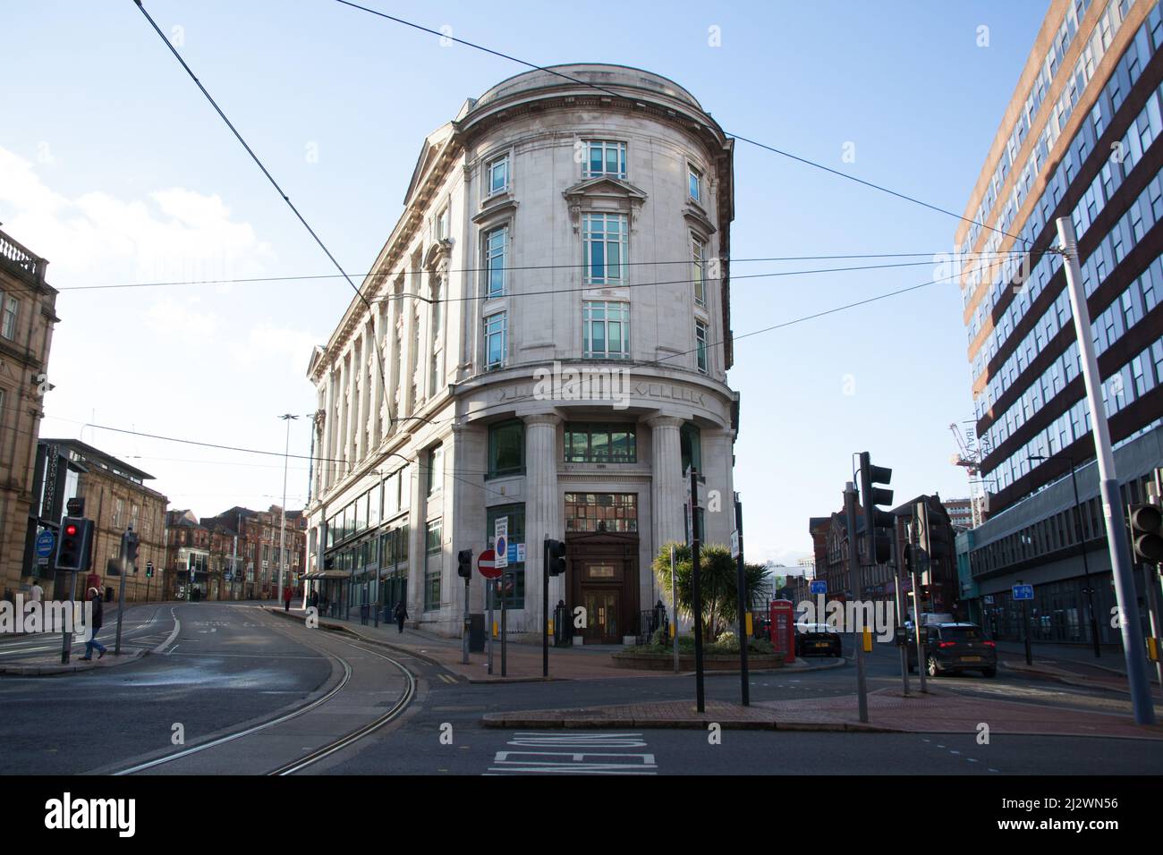 Steel City House, West Street, Sheffield, Royaume-Uni Banque D'Images