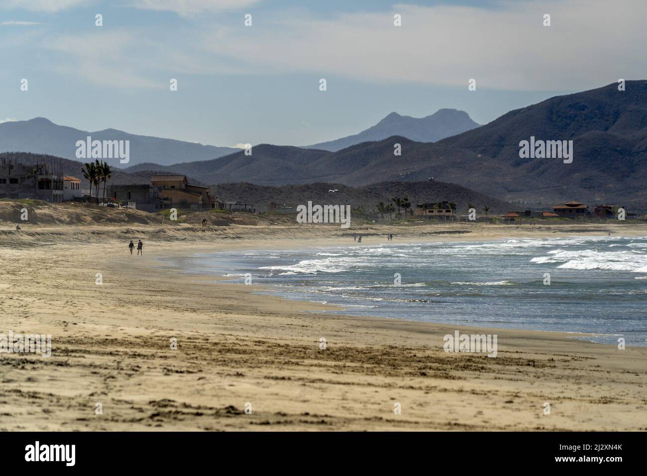 Cerritos todos santos baja california sur Beach mexique Banque D'Images