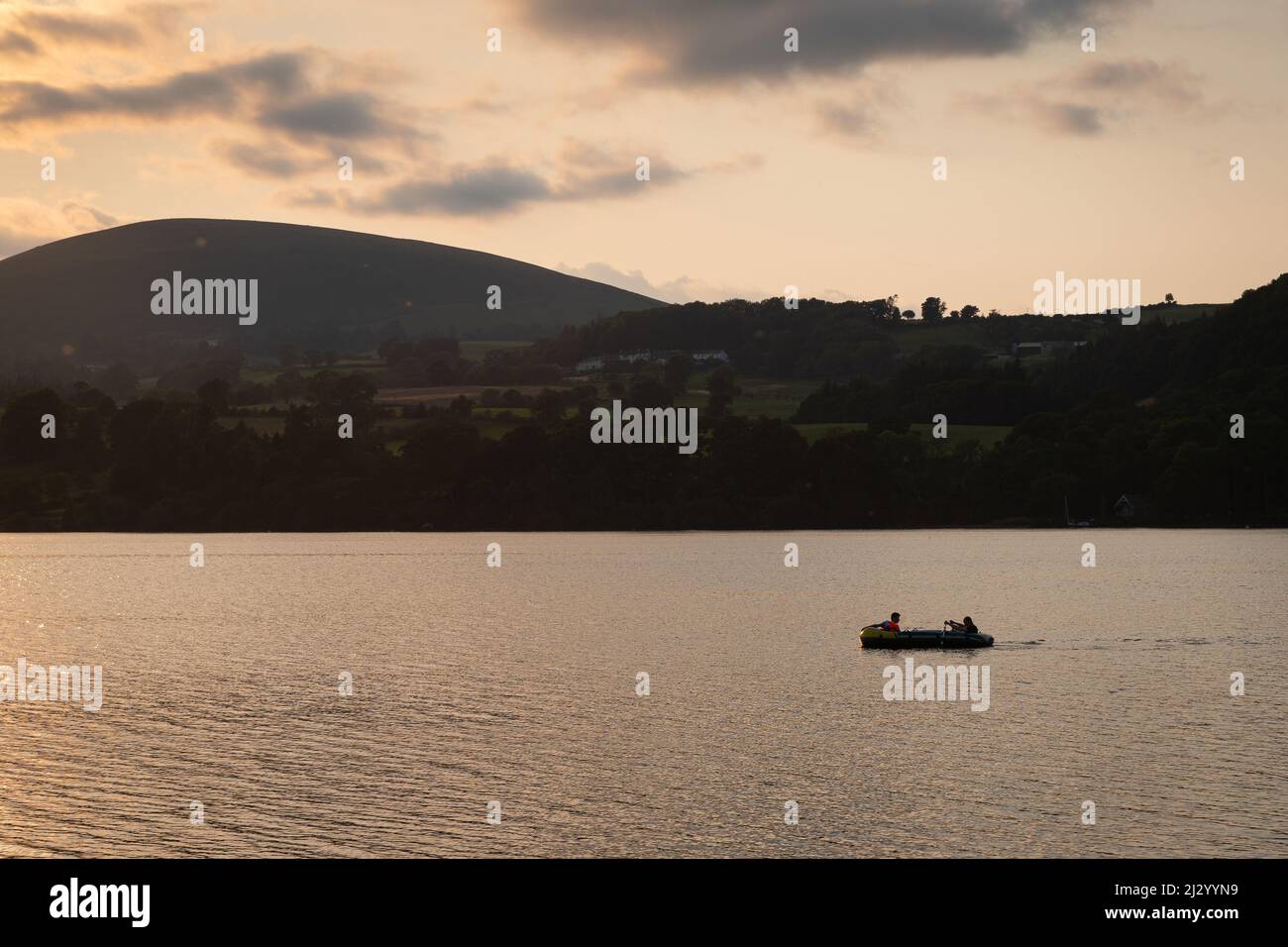 Ullswater dans Lake District, Cumbria, Royaume-Uni Banque D'Images