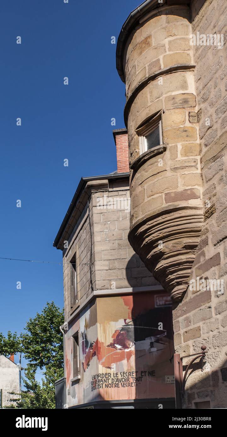 Rue de la république Banque D'Images