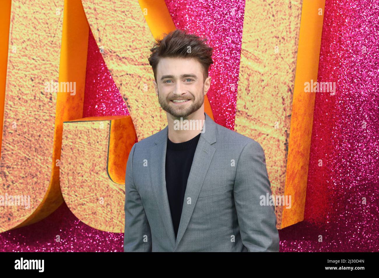 Daniel Radcliffe participe au screening spécial britannique de « The Lost City » à Cineworld Leicester Square à Londres Banque D'Images