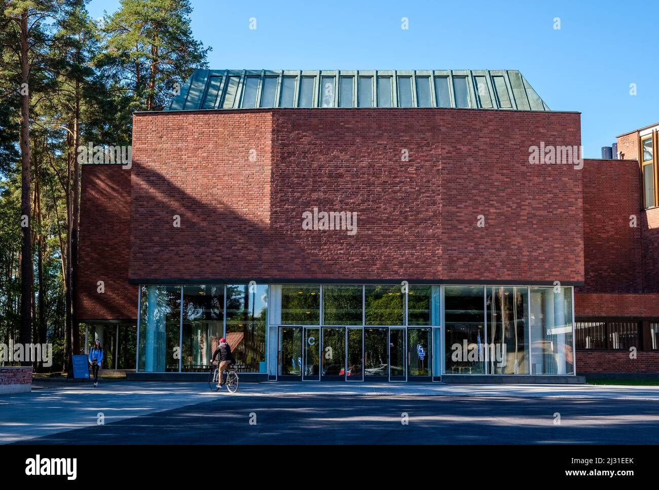 Immeuble Uni par Alvar-Aalto, Jyväskylä, Finlande, Finlande Banque D'Images