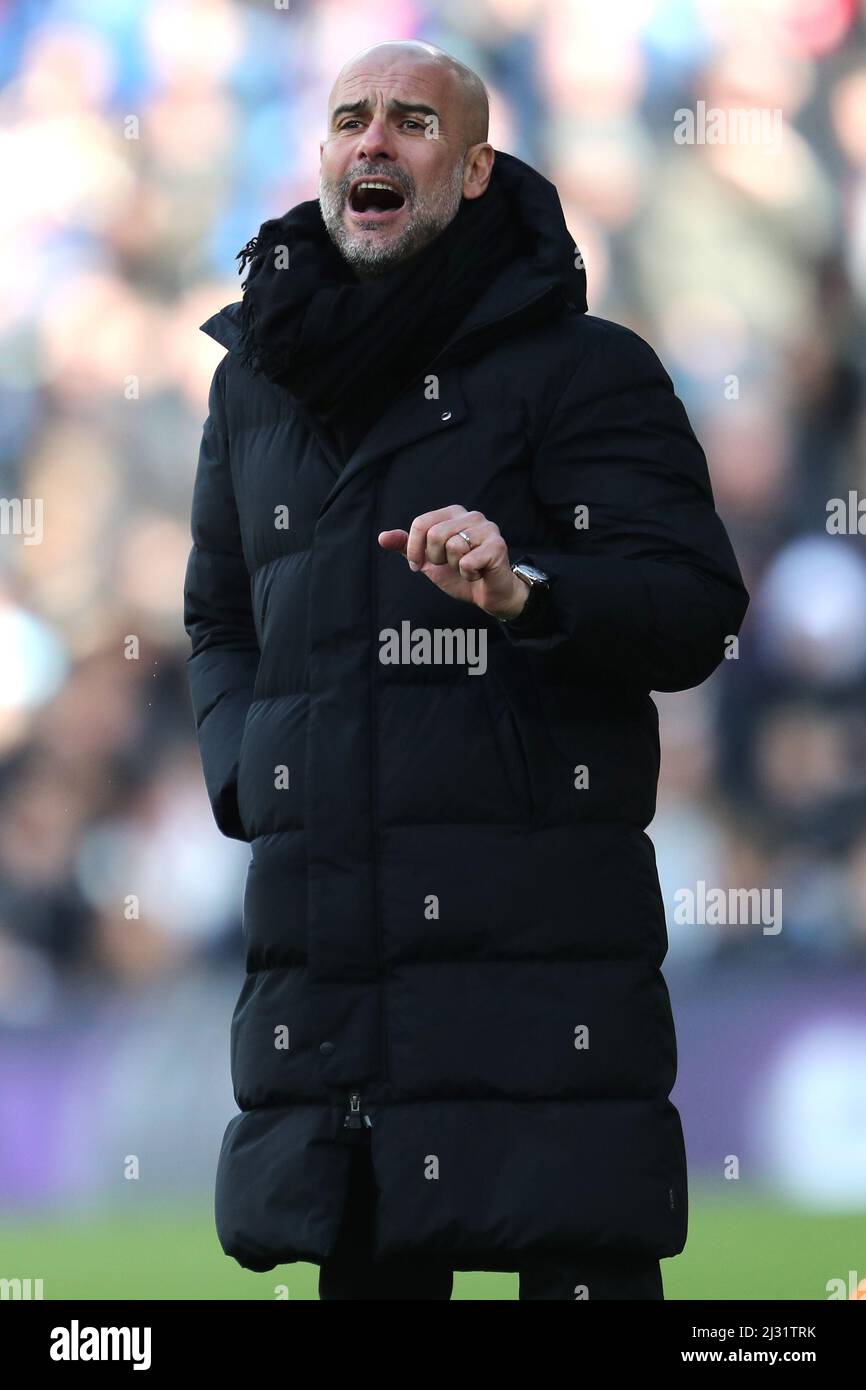 PEP GUARDIOLA, MANCHESTER CITY FC MANAGER, 2022 Photo Stock - Alamy