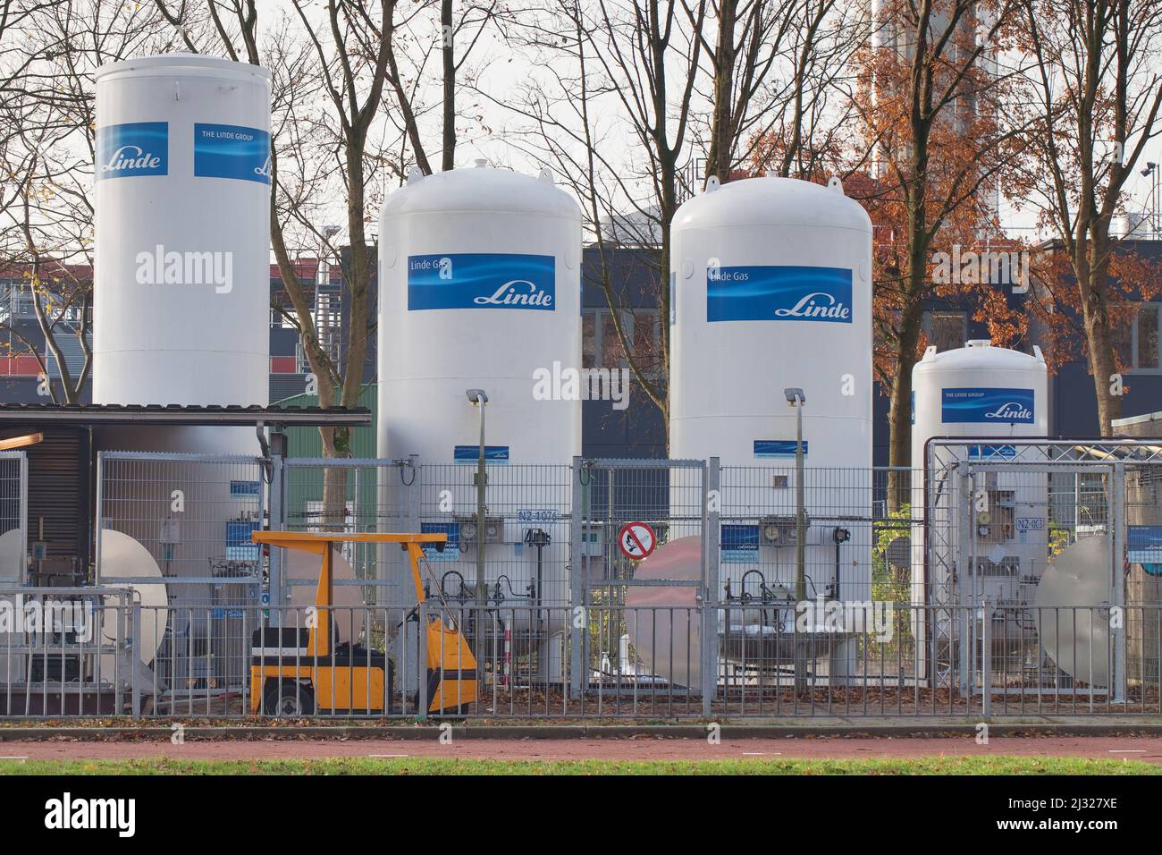 Gaz Storage Storage cylinders Banque de photographies et d’images à haute ...