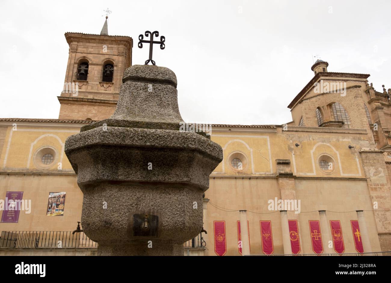 Chinchilla de Montearagón, Espagne Banque D'Images