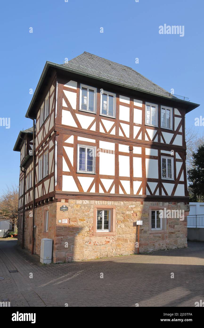 Bourreau historique à Bad Orb, Hesse, Allemagne Banque D'Images
