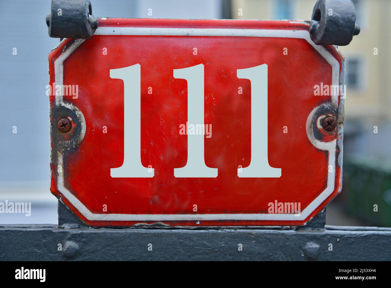 Number 111 Banque de photographies et d images à haute résolution Alamy