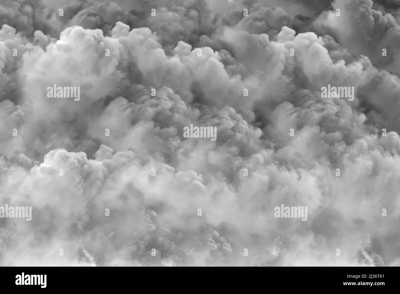 fumée poussière nuages sales brouillard pollution de l'air forme l'effet de couverture de l'industrie pour le fond Banque D'Images