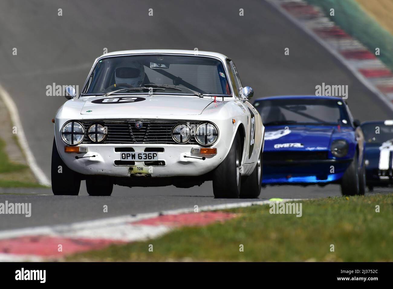 Alex Childs, Alfa Romeo GT Junior, Championnat des années 70 des sports de route est une série de courses pour les voitures de sport de production légales sur route produites et enregistrées dans le Banque D'Images