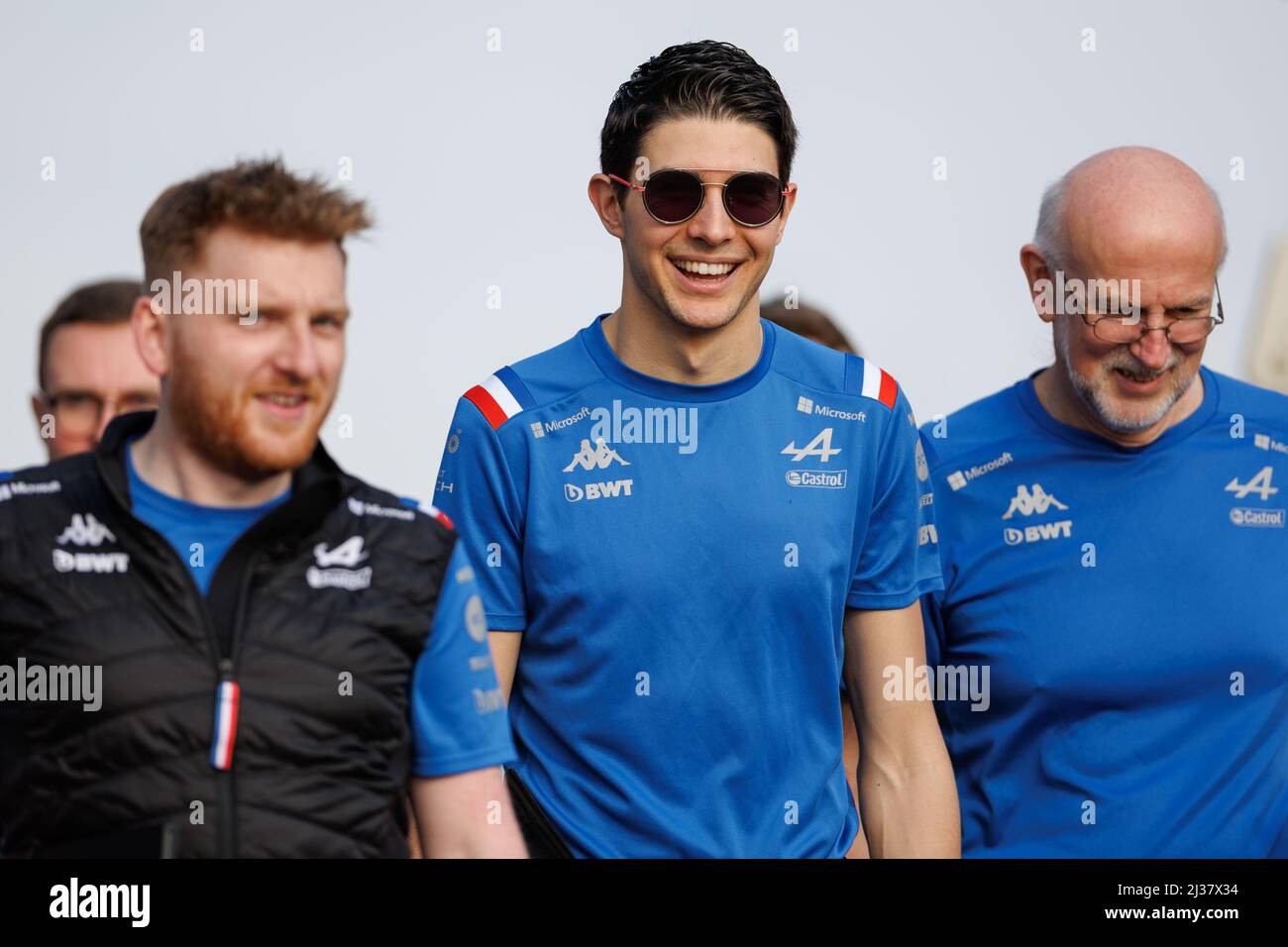 Esteban Ocon (FRA) de l'écurie Alpine lors du Grand Prix de Formule 1 d'Australie sur le circuit du Grand Prix d'Albert Park le 6. Avril 2022. Banque D'Images