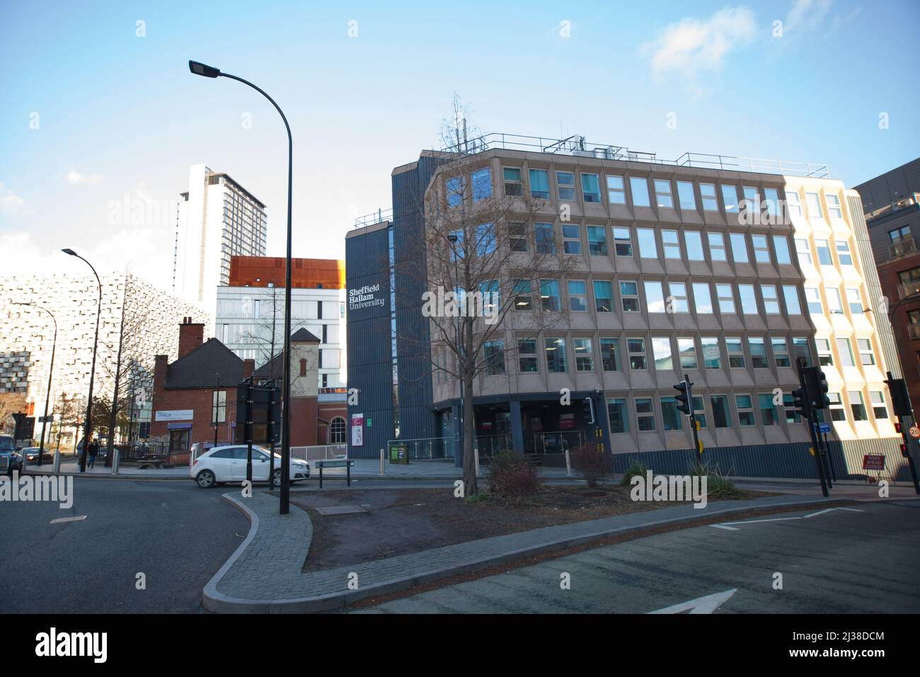 Université Sheffield Hallam, Sheffield, Royaume-Uni Banque D'Images