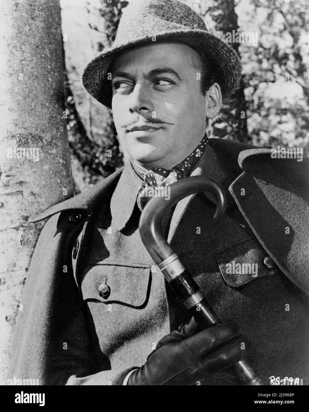 Herbert LOM - tirer d'abord. 22 octobre 1953. Banque D'Images