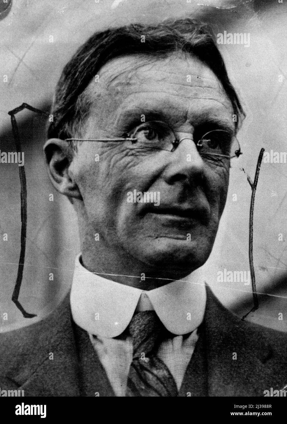 Sir George Julius. 15 février 1937. Banque D'Images