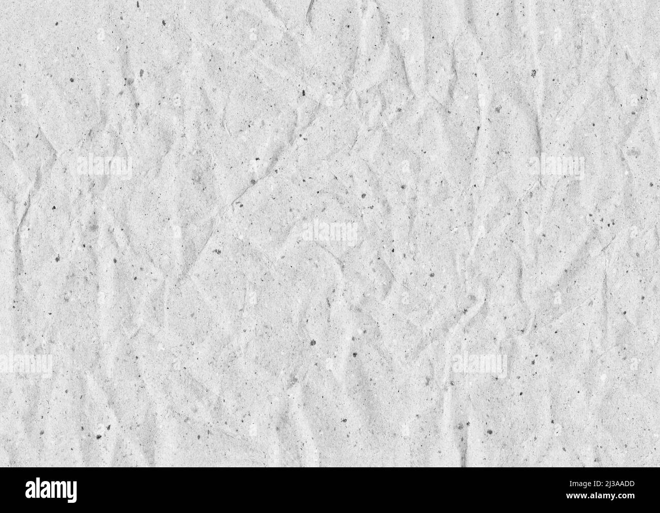 Papier d'art blanc fond froissé pour concevoir votre concept de texture froissée. Banque D'Images