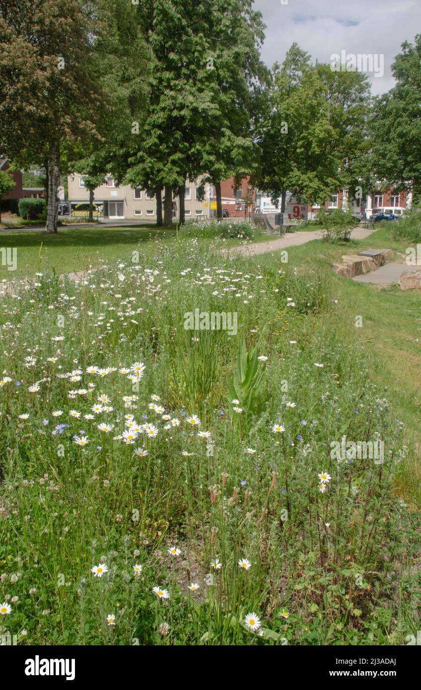 Aachen Eilendorf: Nirmer Platz Banque D'Images