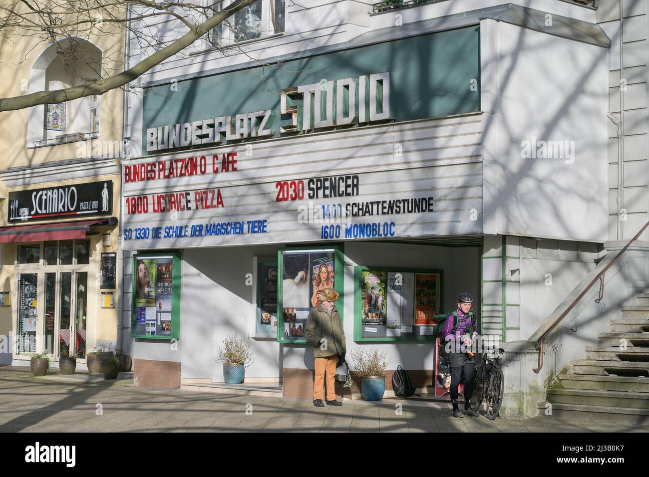 Kino Bundesplatz Studio, Wilmersdorf, Berlin, Allemagne Banque D'Images