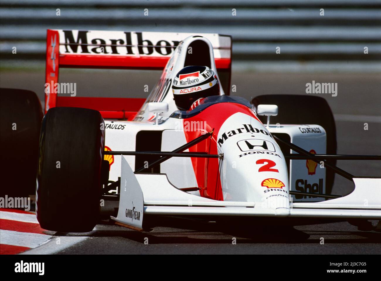 Gerhard Berger. Grand Prix du Canada 1992 Banque D'Images