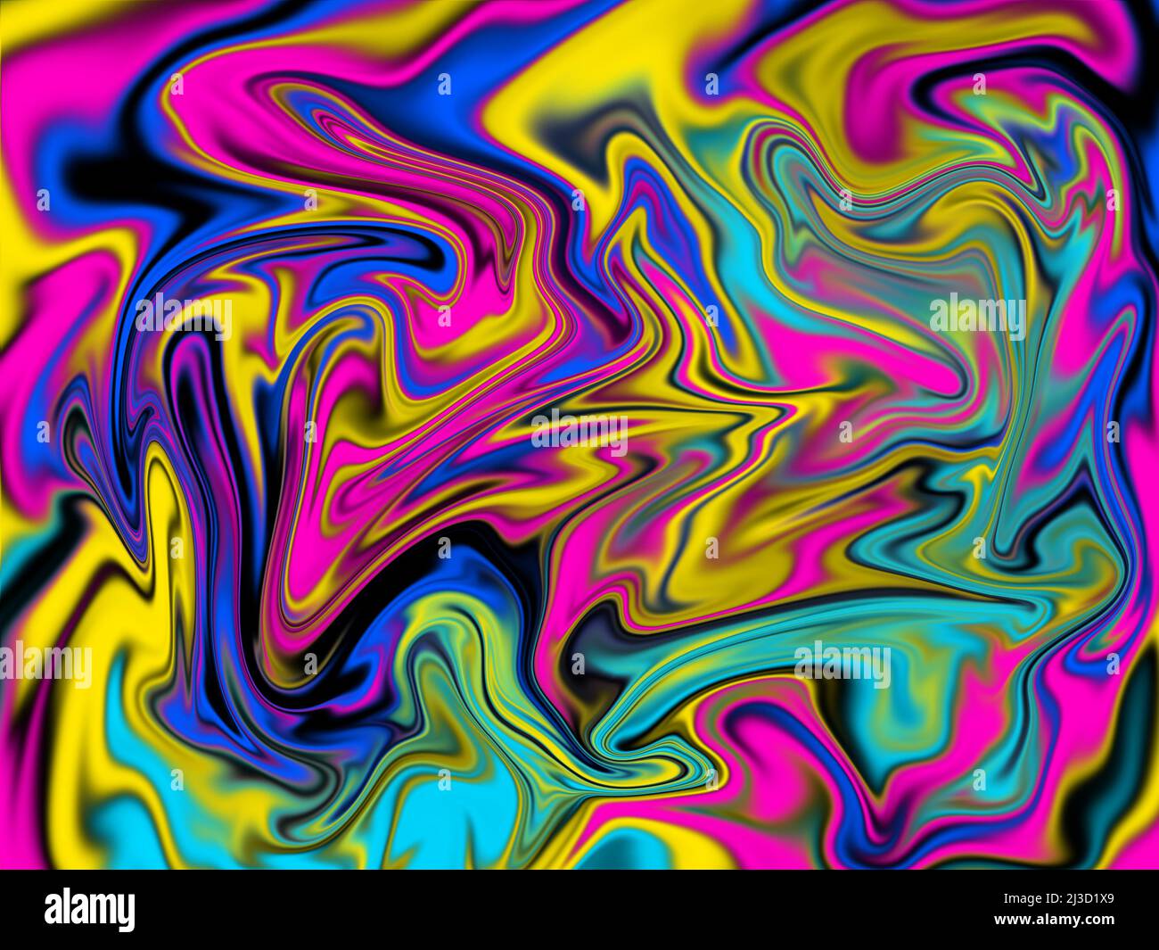 Illustration d'arrière-plan liquide. Arrière-plan de couleur fluide et  créatif. Design de couverture artistique Photo Stock - Alamy