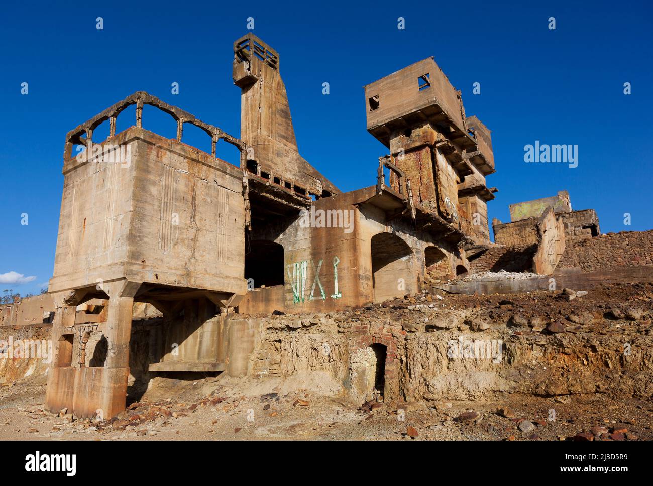 Sao Domingos Mine, Alentejo, Portugal Banque D'Images