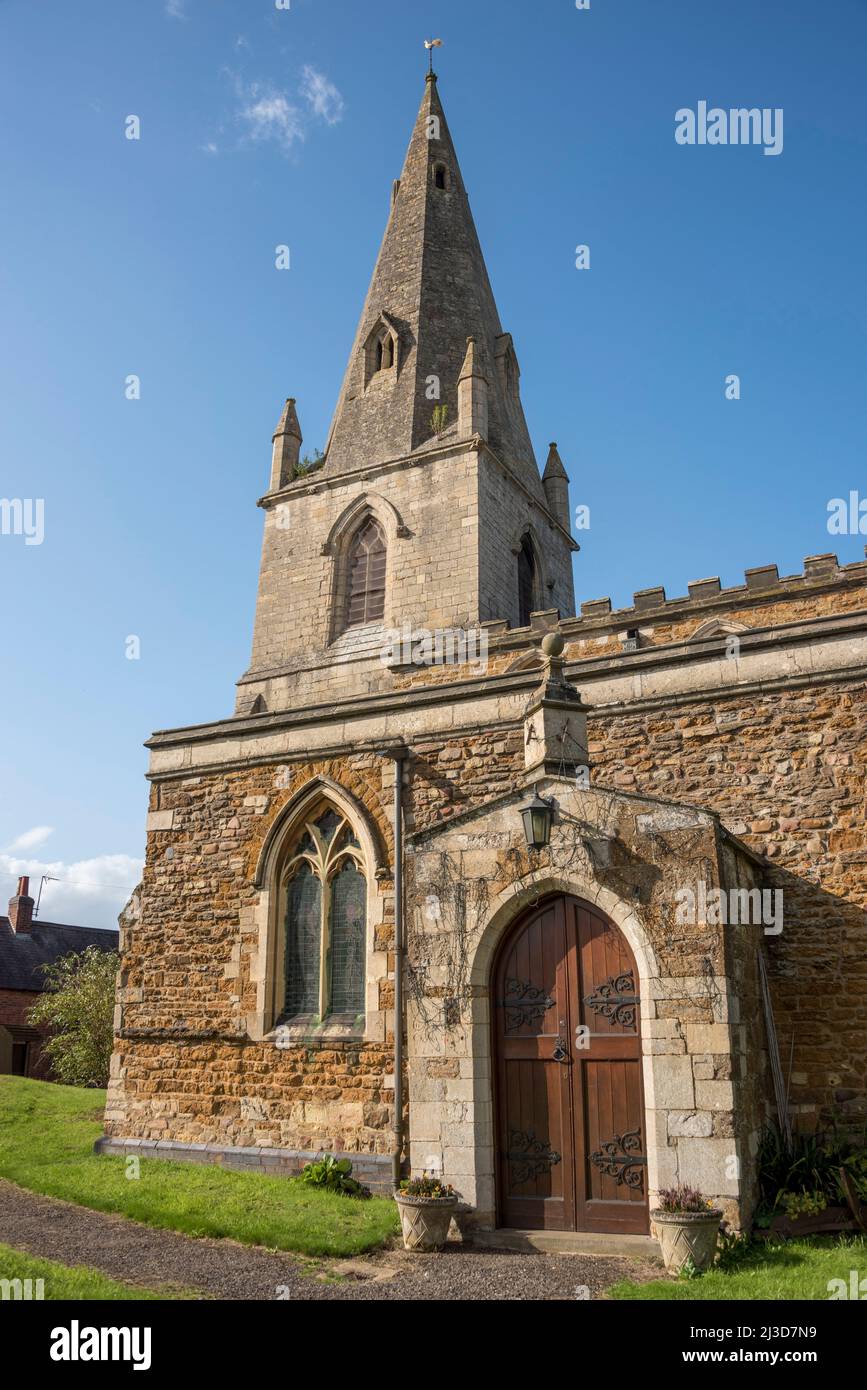 All Saints Church, Maris Bosworth, Leicestershire, Royaume-Uni Banque D'Images