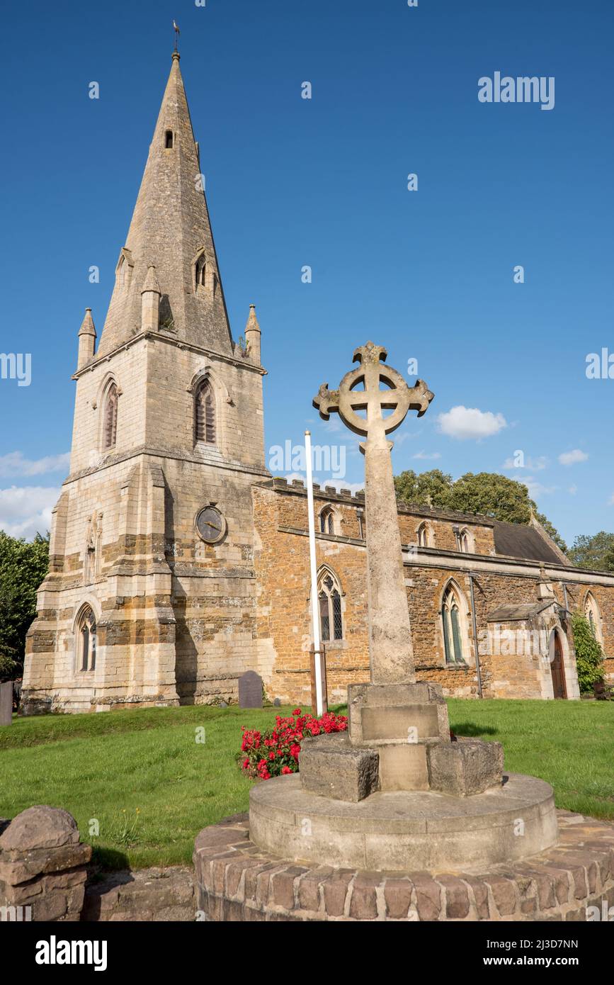 All Saints Church, Maris Bosworth, Leicestershire, Royaume-Uni Banque D'Images