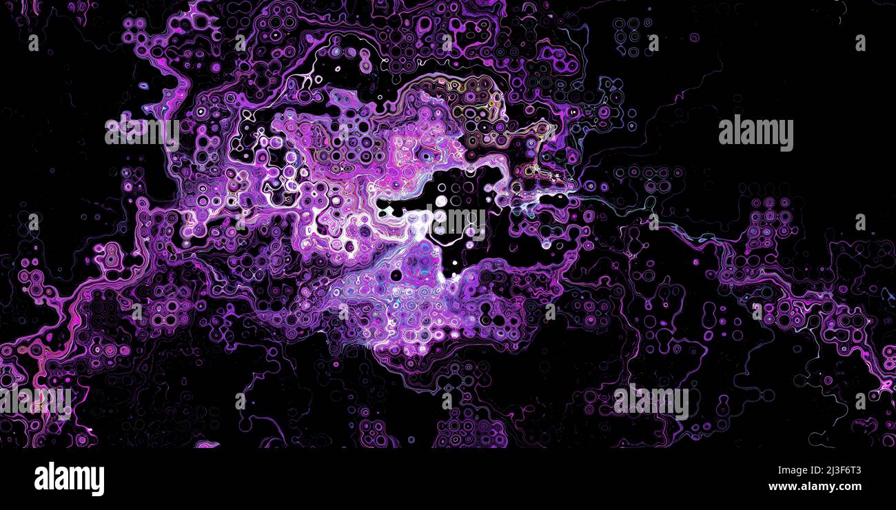 Haut de gamme coloré abstrait brillant luxe psychédélique texture arrière-plan. (Mosaïque transparente, illustration générée numériquement par l'ordinateur de rendu 2D.) Banque D'Images