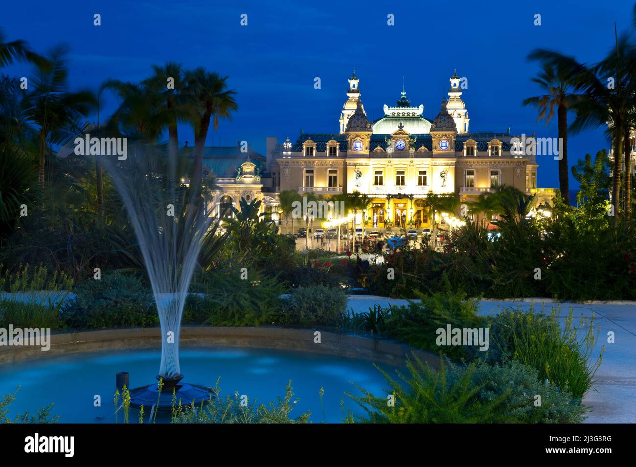 Casino de Monte Carlo, Monaco Banque D'Images