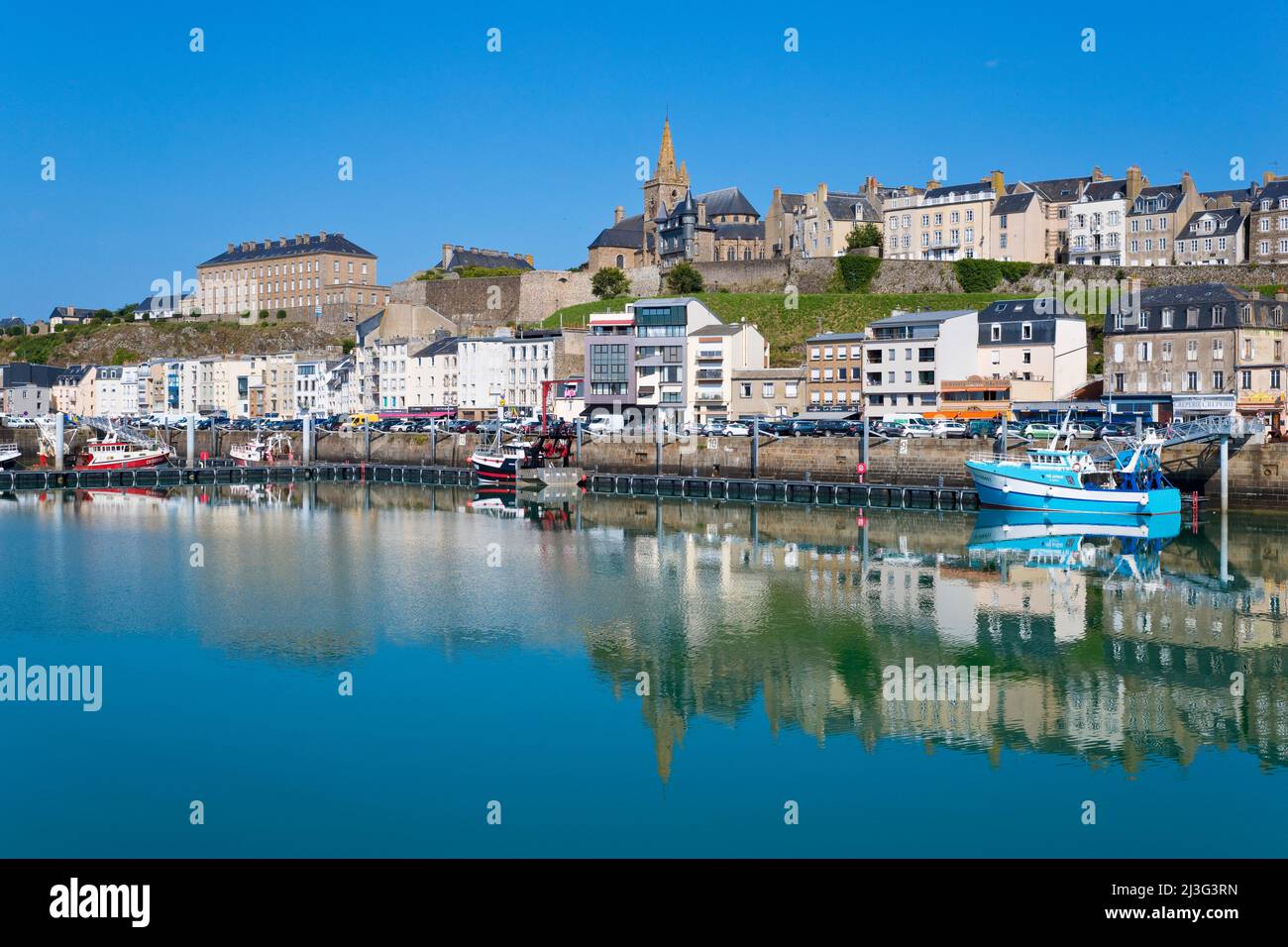 Granville, Normandie, France Banque D'Images