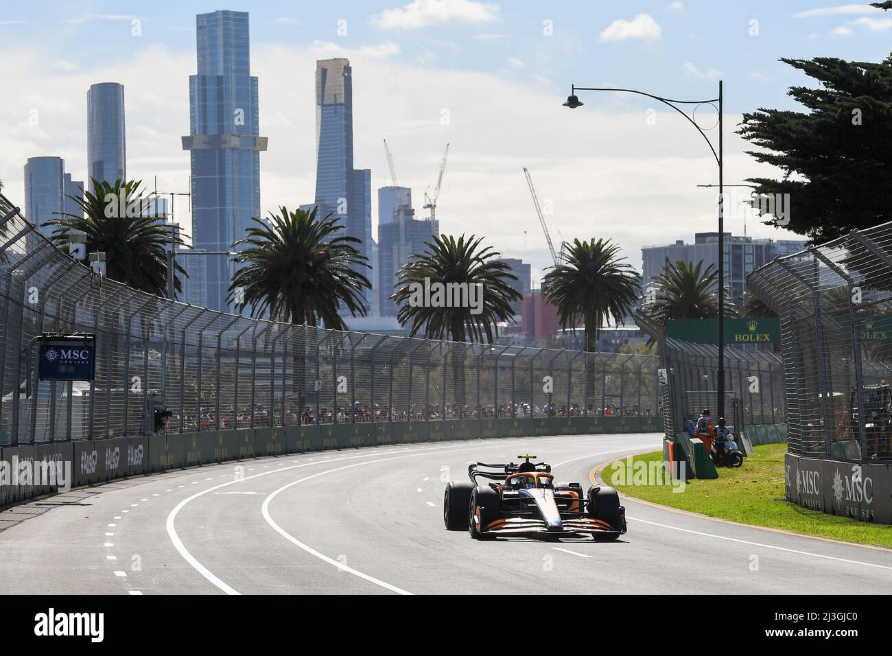 Albert Park, Melbourne, Australie. 8th avril 2022. FIA Formule 1 Grand Prix d'Australie, séances d'entraînement libre; pendant la pratique crédit: Action plus Sports/Alamy Live News Banque D'Images