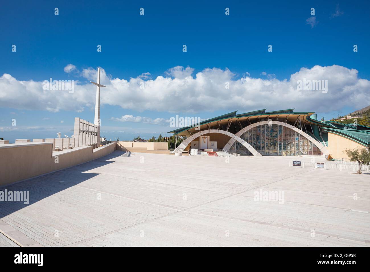 Sanctuaire de Saint Pio (padre pio) de Pietrelcina, san giovanni rotondo, Italie Banque D'Images