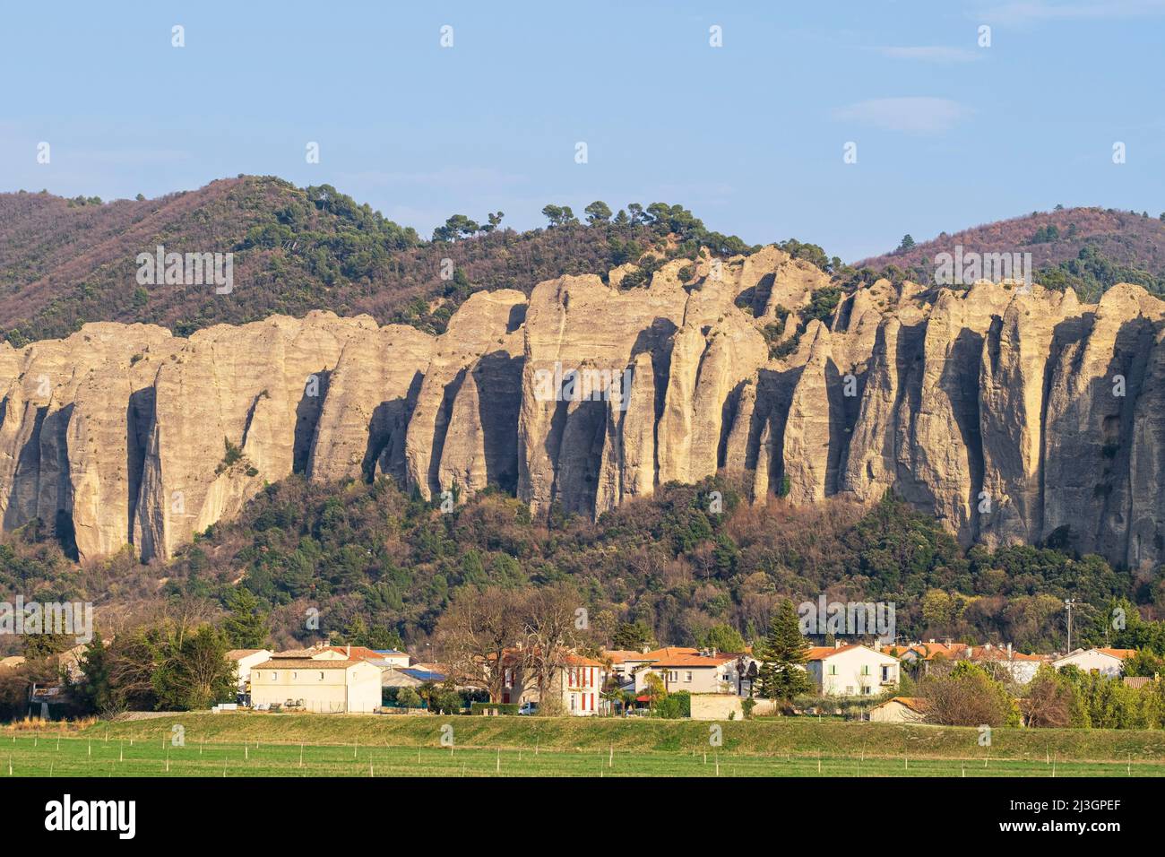 France, AlpesdehauteProvence, Vallée de la Durance, les Mées