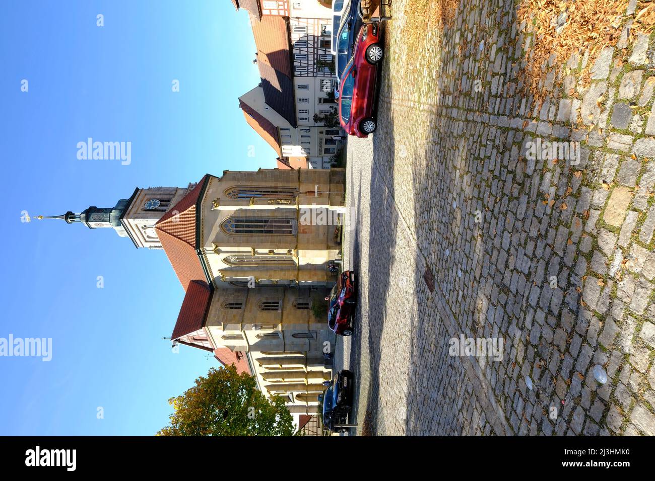 Centre historique de Königsberg en Bavière, quartier de Haßfurt, Basse-Franconie, Franconie, Bavière, Allemagne Banque D'Images