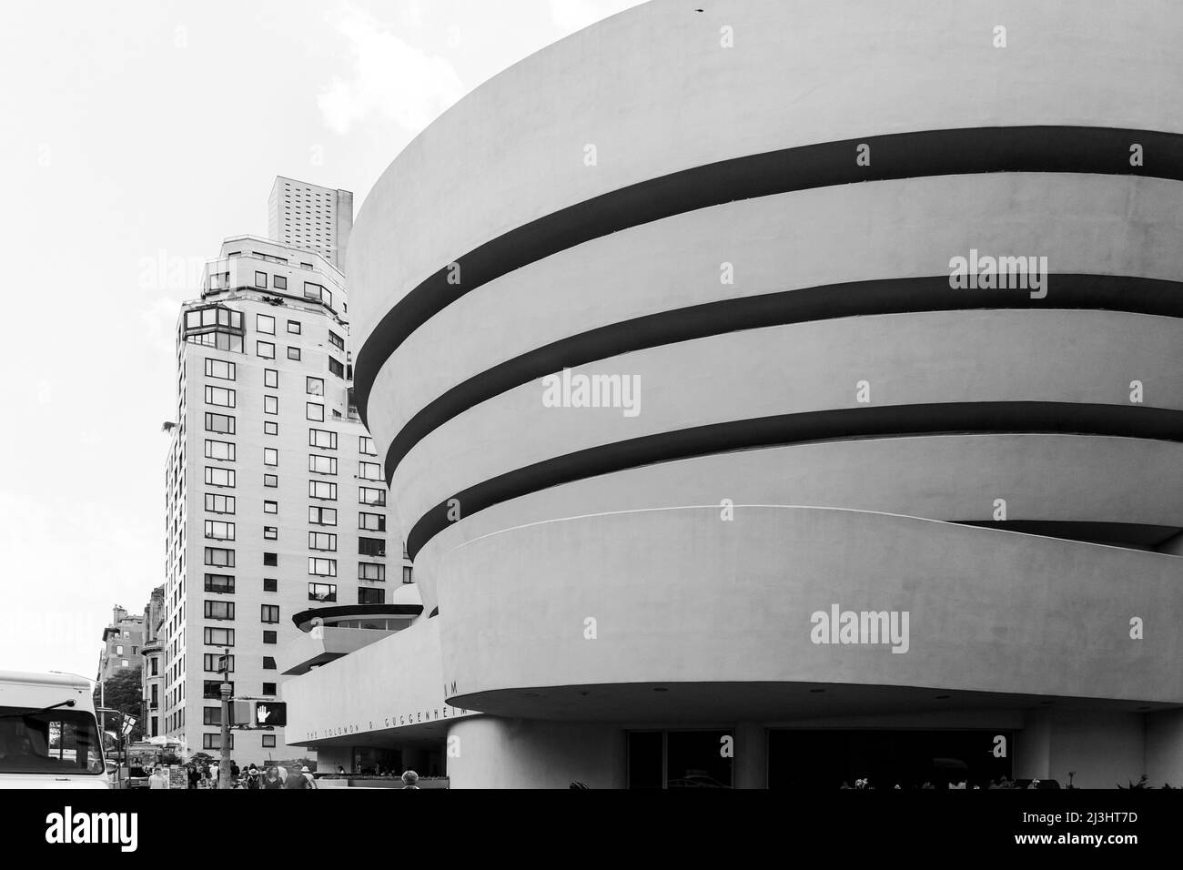 Carnegie Hill, New York City, NY, Etats-Unis, belle architecture au musée solomon r. guggenheim Banque D'Images