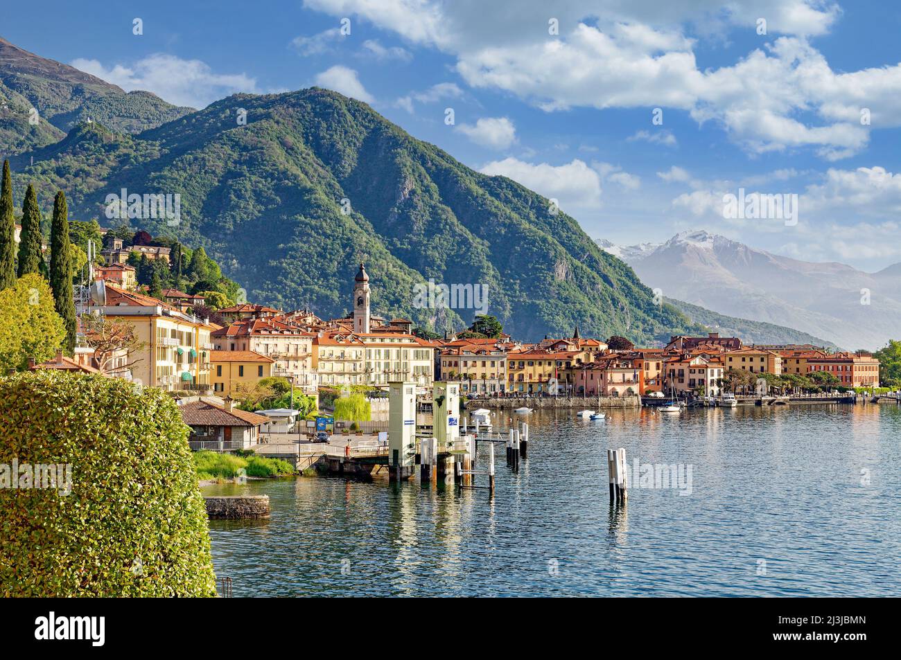 Menaggio au lac de Côme, quartier du lac italien, Lombardie, Italie Banque D'Images