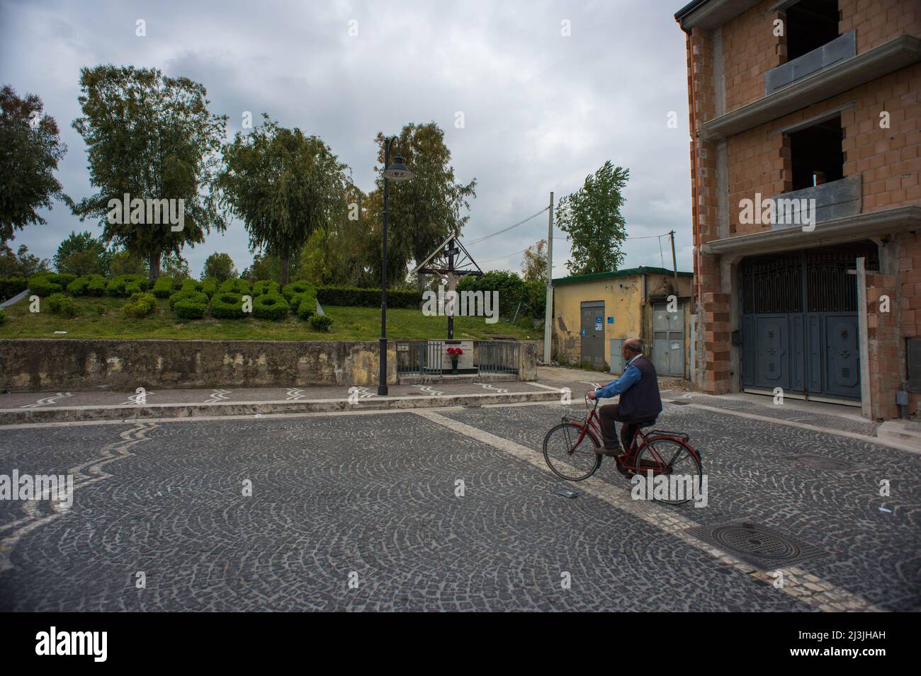 Carinaro, Caserta, Italie 24/04/2015: Scène de rue. ©Andrea Sabbadini Banque D'Images