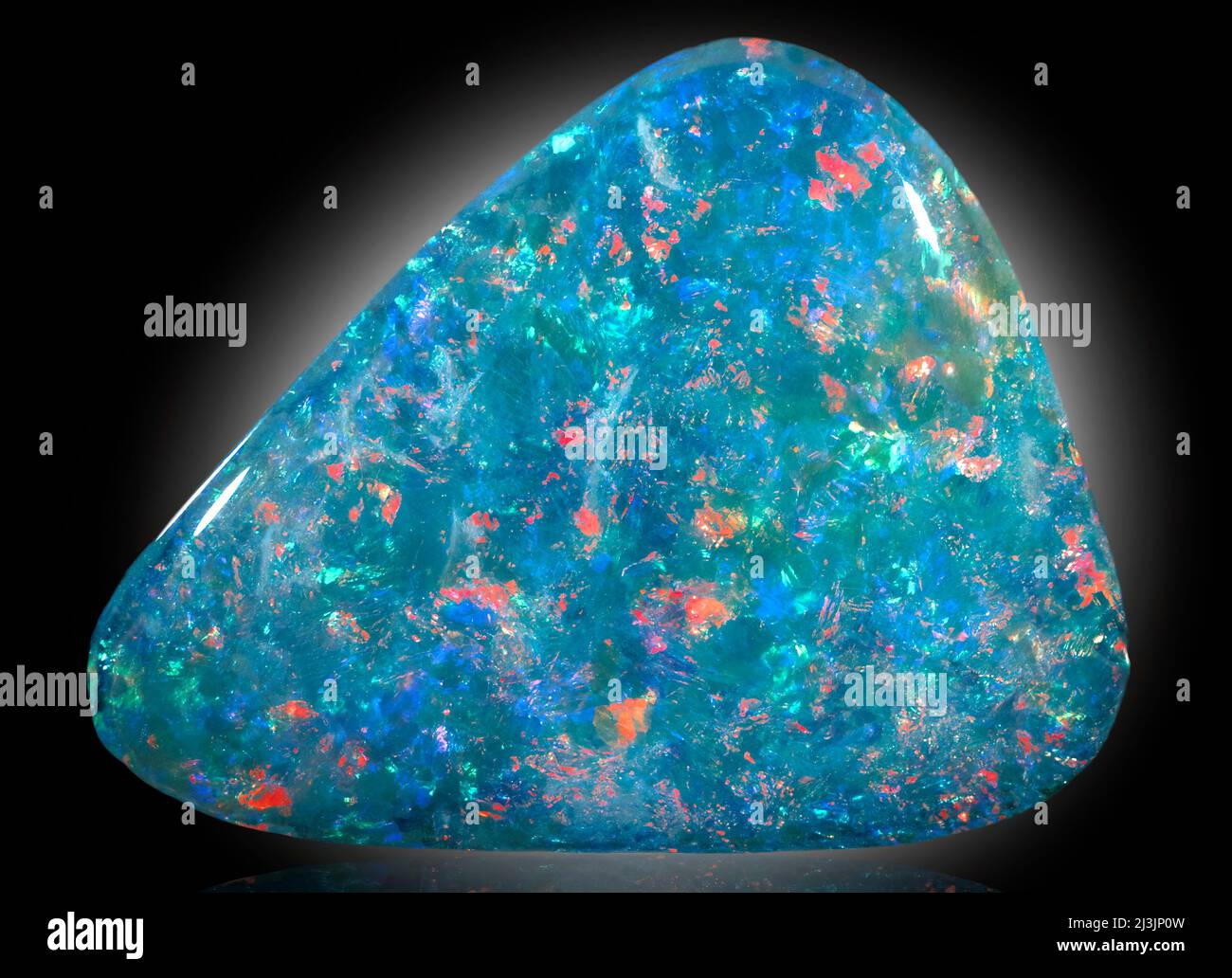 Blanc opale (Fire Opal), Australie Banque D'Images