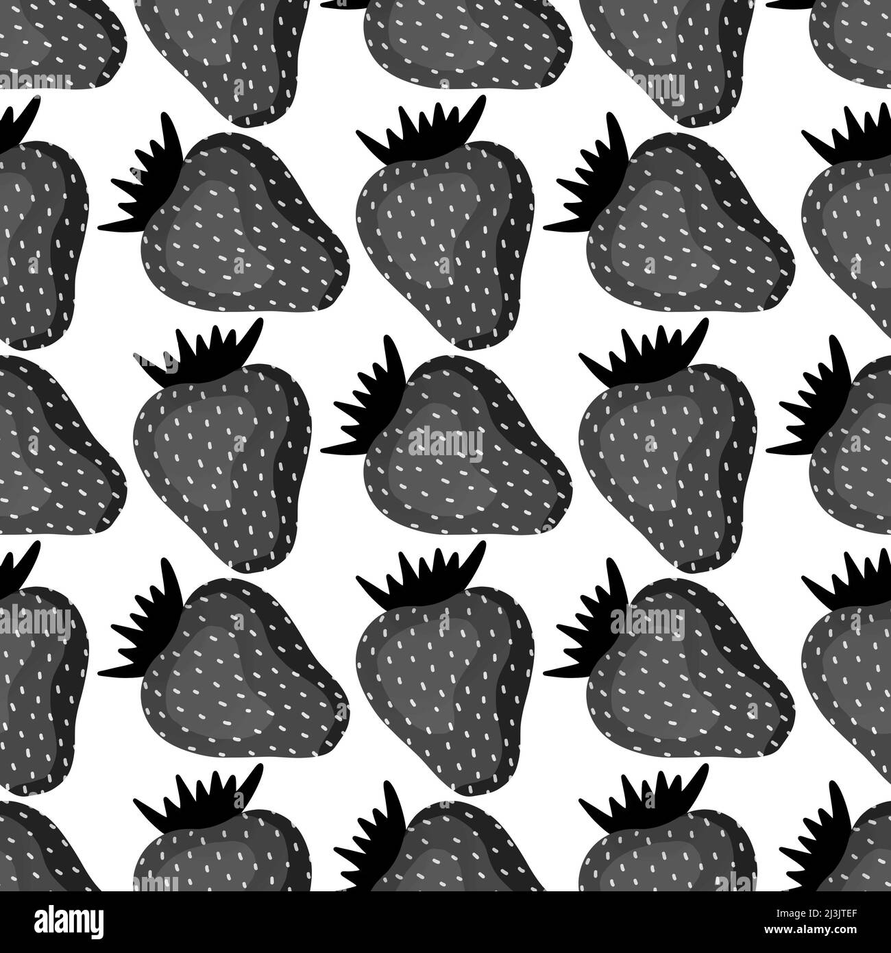 Motif fraise sans couture pour tissus et textiles, emballages et cadeaux, cartes et linge Banque D'Images