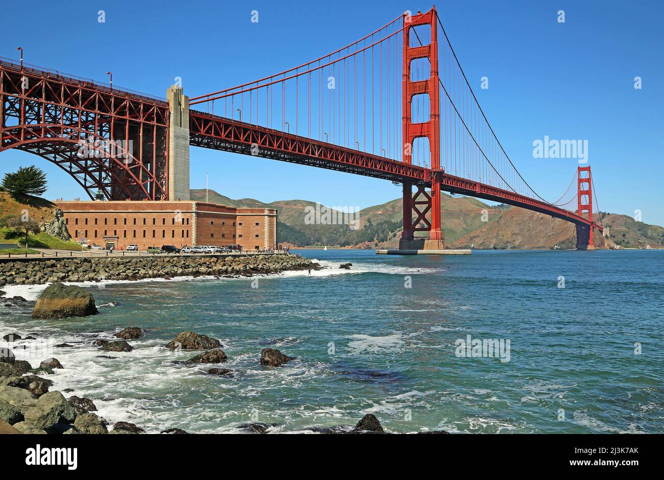 Golden Gate Bridge - Californie Banque D'Images