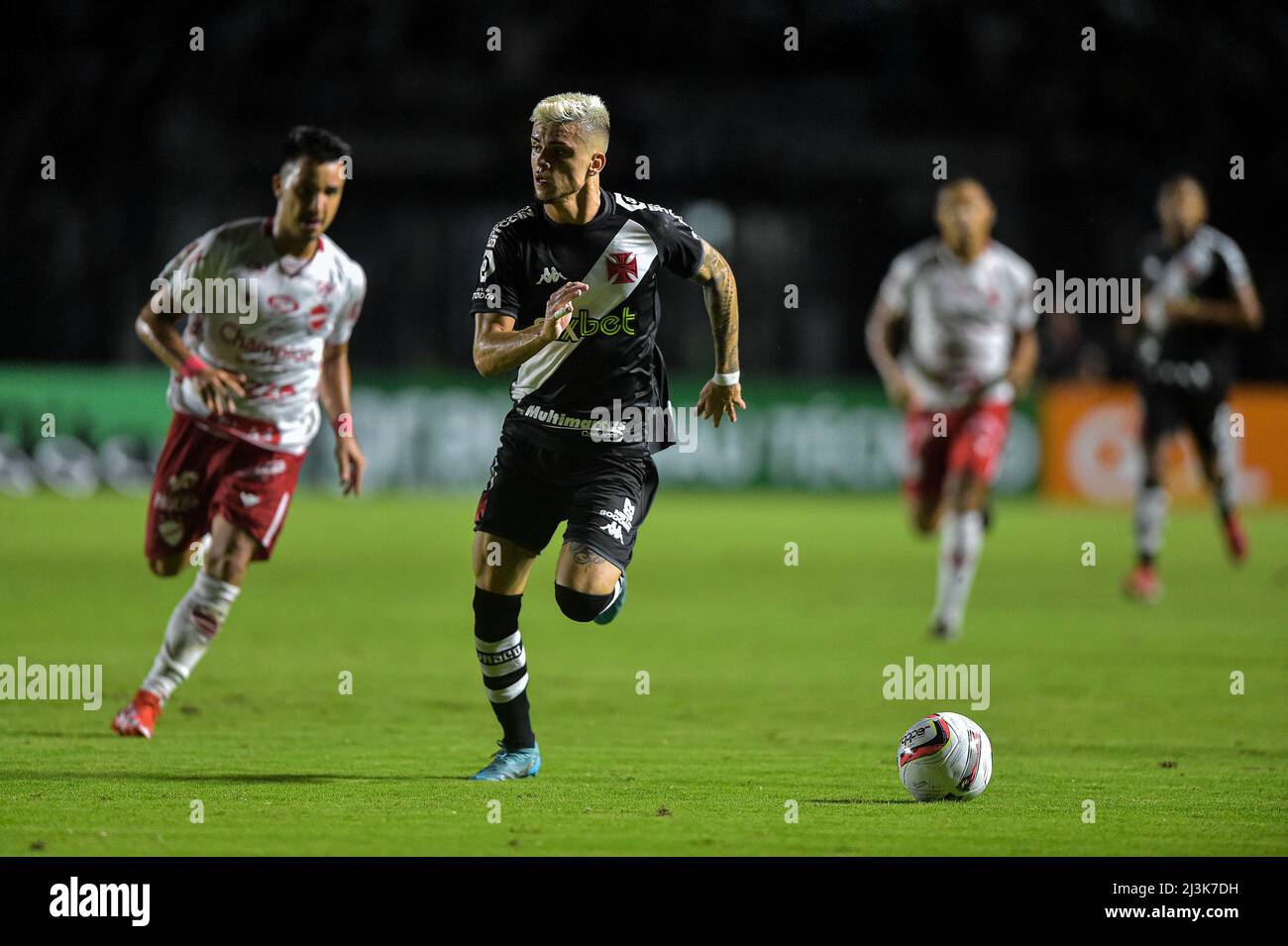 Rio de Janeiro, Brésil. 08th avril 2022. RJ - Rio de Janeiro - 04/08/2022 - BRÉSILIEN B 2022, VASCO X VILA NOVA - Gabriel Pec joueur de Vasco lors d'un match contre Vila Nova-GO au stade de Sao Januario pour le championnat brésilien B 2022. Photo: Thiago Ribeiro/AGIF crédit: AGIF/Alay Live News Banque D'Images