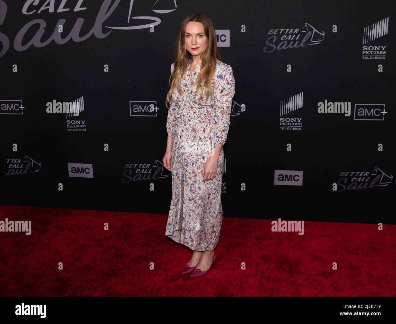 07 avril 2022 - Los Angeles, Californie - Kerry Condon. Première de la sixième et dernière saison du film « Better Call Saul » d'AMC. Crédit photo: Billy Bennight/AdMedia/Sipa USA Banque D'Images