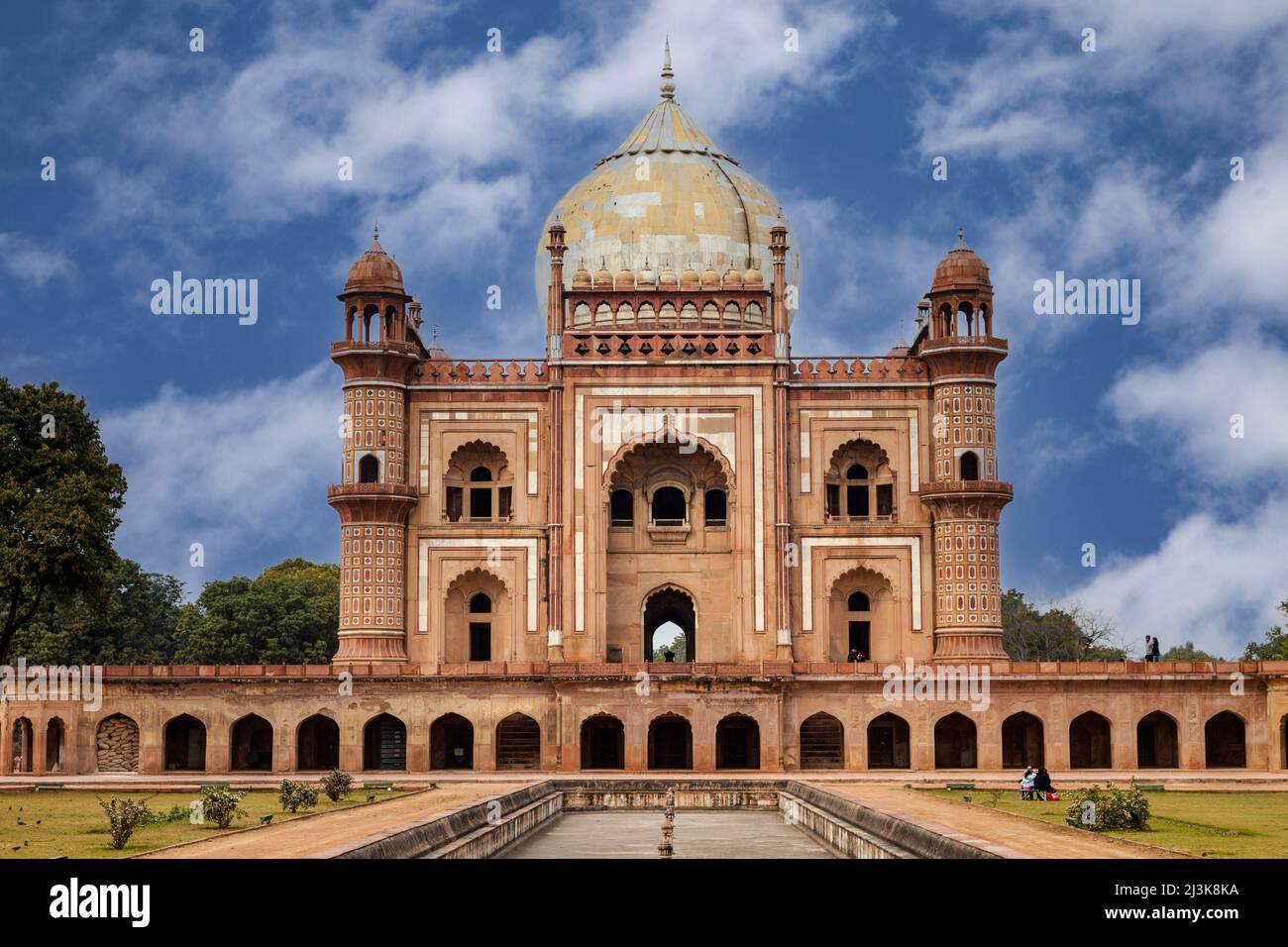 New Delhi, Inde. Tombe de Safdarjang, construite en 1753-54. Banque D'Images