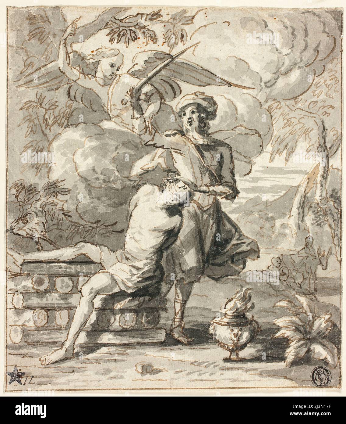 Abraham sacrifiant son fils Banque de photographies et d’images à haute résolution Alamy