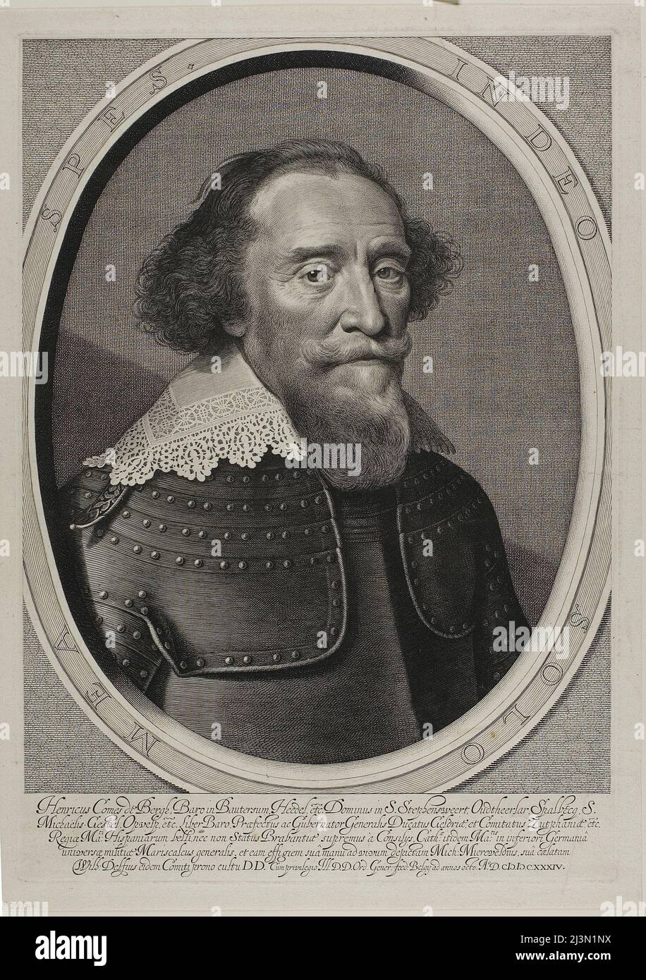 Hendrik Comte van de Bergh, 1634. Banque D'Images