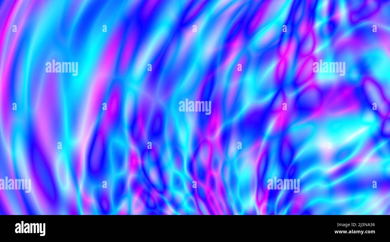 Arrière-plan abstrait multicolore lumineux avec effet holographique. Motif graphique vectoriel saturé Illustration de Vecteur