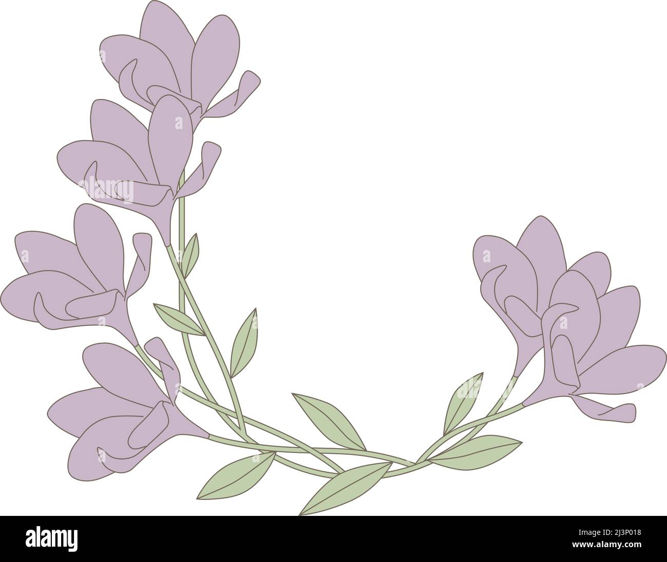 fleur de printemps, vecteur Illustration de Vecteur