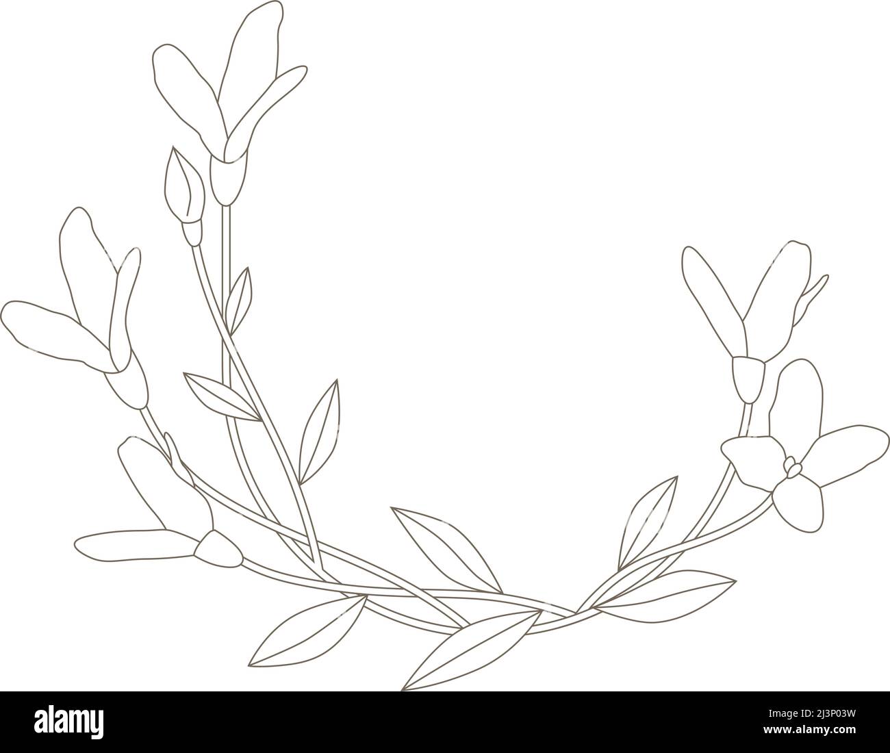 fleur de printemps, vecteur Illustration de Vecteur