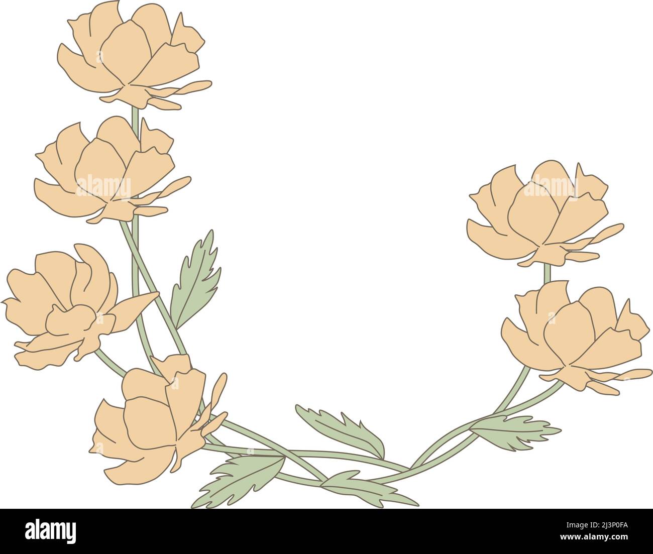 fleur de printemps, vecteur Illustration de Vecteur