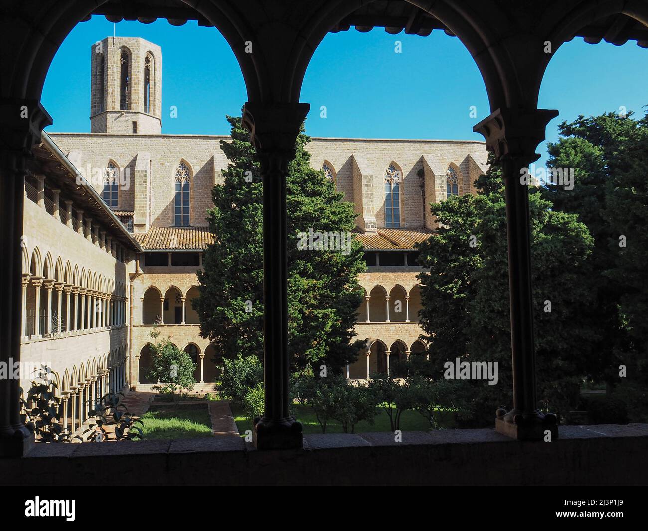 Santa Maria de pedralbes monastery, Barcelone, Espagne, Europe Banque D'Images